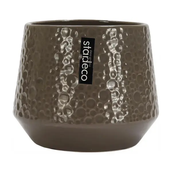 KVĚTINÁČ NA KVĚTINY keramika, 13/11/13 cm