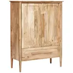 Livetastic VYSOKÁ KOMODA, mangové dřevo, přírodní barvy, 90/120/40 cm