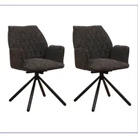 MID.YOU SADA ŽIDLÍ S PODRUČKAMI 2 kusy