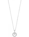 Lotus Silver Okouzlující stříbrný náhrdelník s čirými zirkony LP3080-1/1