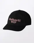 Carhartt WIP Script Cap Black/Hortensia