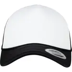 Foam Trucker Cap Curved Visor blk/wht/blk