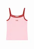 OH APRIL Top 'Anara'  svetloružová / jasne červená