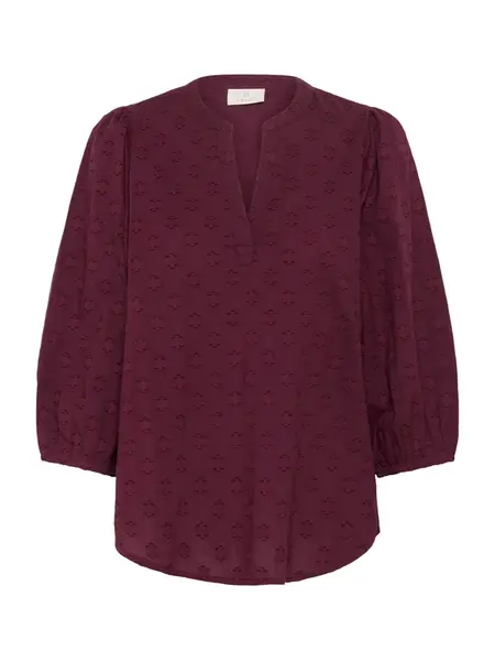 Kaffe Blúzka 'KAEnya'  burgundská / tmavočervená