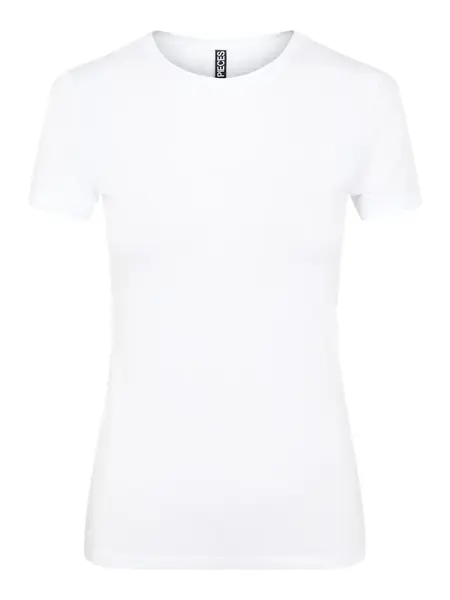 PIECES Tričko 'Sirene'  biela