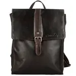 Kožený batoh tmavo hnedý - Greenwood Gaius