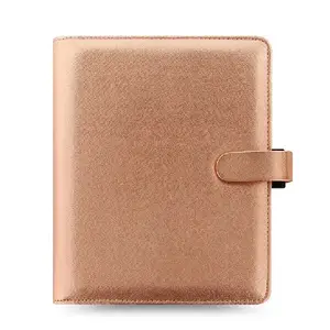 Diár A5 Filofax Saffiano rose gold