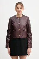 Kožená bunda Tommy Hilfiger