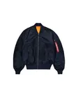 ALPHA INDUSTRIES Prechodná bunda 'MA-1 Heritage'  tmavomodrá