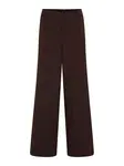 VILA Nohavice 'VIVARONE'  tmavohnedá