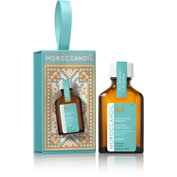 Moroccanoil Treatment Light olej pro jemné, barvené vlasy dárková krabička 25 ml