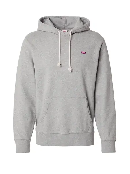 LEVI'S ® Mikina 'Original Housemark Hoodie'  sivá melírovaná