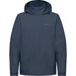 JACK WOLFSKIN Outdoorová bunda 'Trailtime 2l'  tmavomodrá