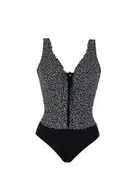 SUNFLAIR Jednodielne plavky  čierna / biela