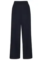 LASCANA Plisované nohavice  námornícka modrá