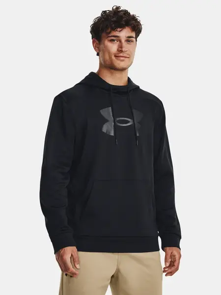 Under Armour Mikina UA Armour Fleece Big Logo HD-BLK - Pánské