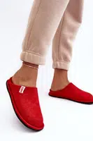 BIG STAR SHOES Červené Klasické Dámské Papuče Big Star