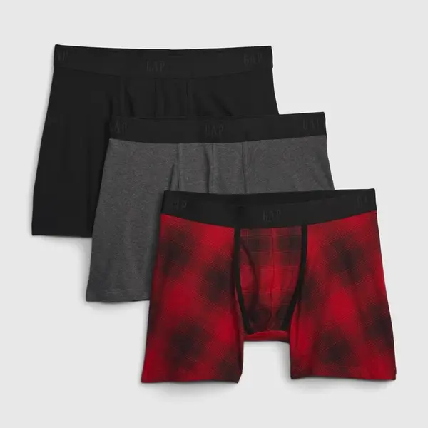 GAP Vzorované boxerky, 3 kusy - Pánské