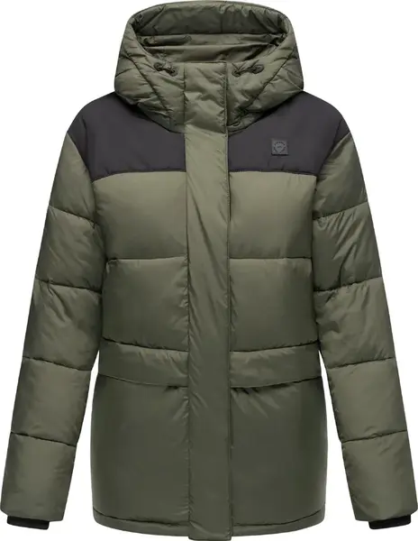 Ragwear Zimná bunda 'Wikesh'  olivová / čierna