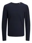 JACK & JONES Sveter 'JJECooper'  tmavomodrá
