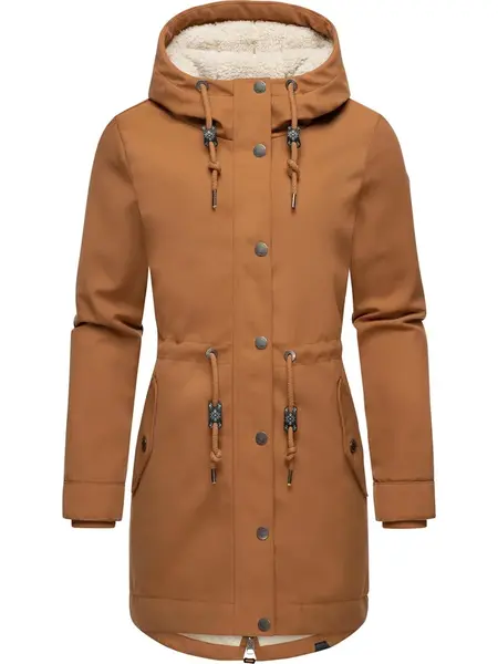 Ragwear Zimná bunda  hnedá