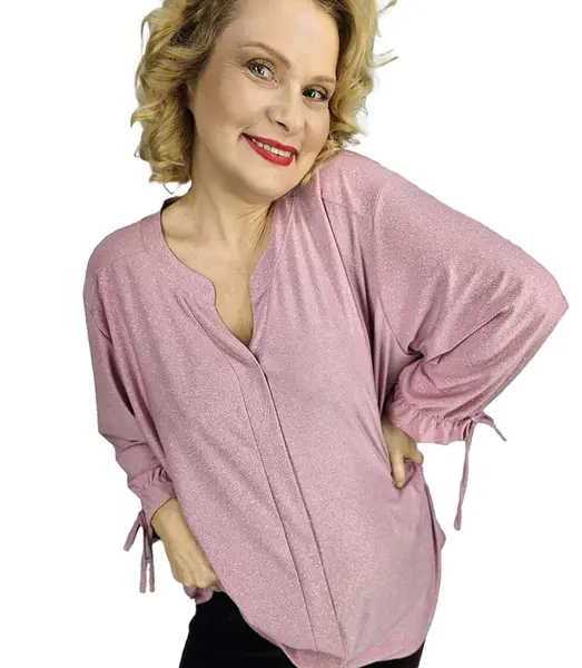 Pri Elegant shirt Tunic oversize Brocade Loose Stylish PENELOPA