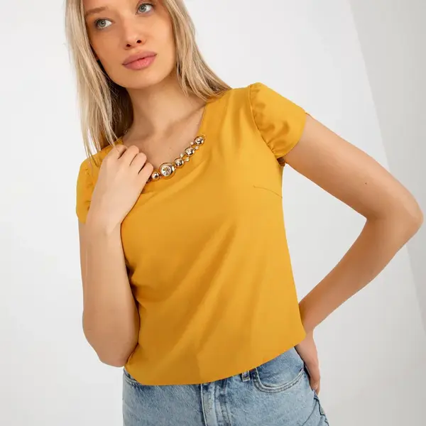 Blouse-LK-BZ-505783-1.42P-dark yellow
