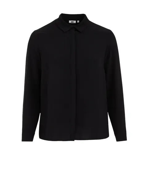 WE Fashion Blúzka  čierna