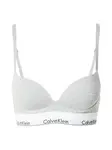 Calvin Klein Underwear Podprsenka  sivá melírovaná / čierna / biela