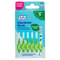 TEPE Original Mezizubní kartáčky zelené 0,8 mm v krabičce 6 kusů