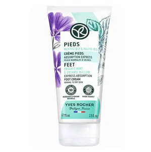 YVES ROCHER Krém na nohy s rychlou absorpcí 75 ml