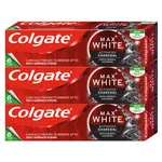 COLGATE Zubní pasta Max White Charcoal  3 x 75 ml
