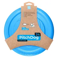 PITCHDOG Pěnový létající disk pro psy modrý 24 cm