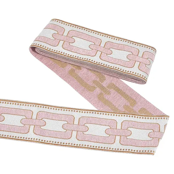 5M Polyester Jacquard Grid Ribbon