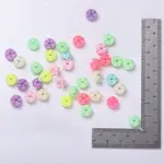 2550Pcs Opaque Acrylic Beads