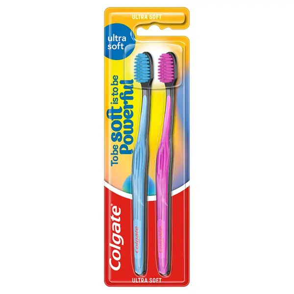 COLGATE Ultra Soft zubní kartáček měkký 2ks