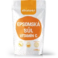 ALLNATURE Epsomská sůl s vitamínem C 1000 g