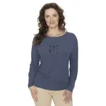 Bushman Dámské tričko Malia II, modré S