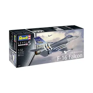 Plastic ModelKit letadlo 03802 - 50th Anniversary F-16 Falcon (1:32)