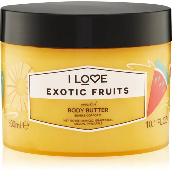 I Love Exotic Fruit tělové máslo 330 ml