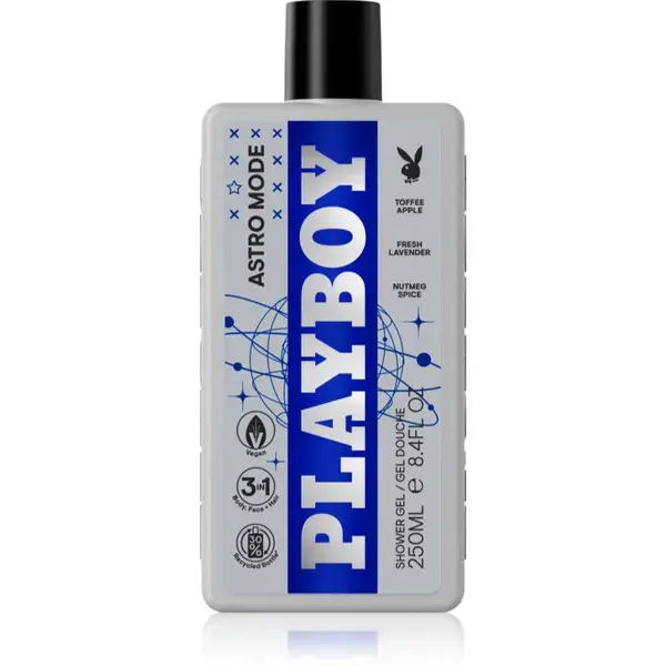 Playboy Astro Mode sprchový gel 3 v 1 pro muže 250 ml