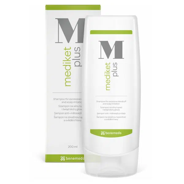 MEDIKET Plus Šampon suché a mastné lupy 200 ml