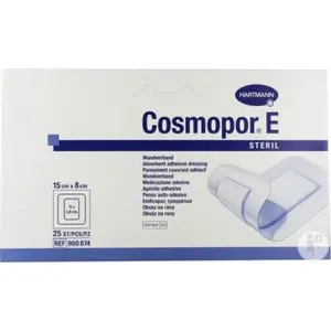 COSMOPOR Rychloobvaz E sterilní 15 x 8 cm 25 kusů