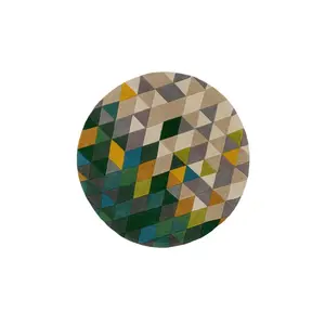 Flair Rugs VLNĚNÝ KOBEREC, 160 cm vícebarevná, zelená