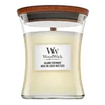 Woodwick Island Coconut vonná svíčka 275 g