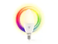 Smart LED žárovka E14 4,9W RGB NEDIS ZBLC10E14 ZigBee Tuya