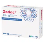 ZODAC 10 mg 40 tablet