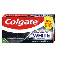 COLGATE Zubní pasta Advanced White Charcoal 2 x 75 ml