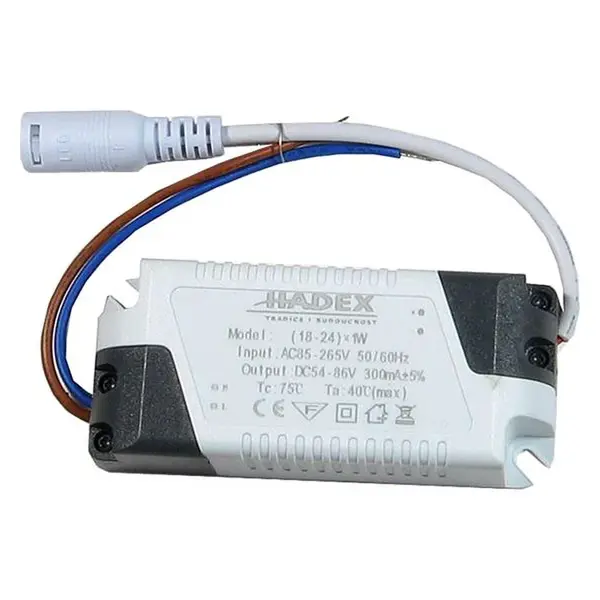 Zdroj pro LED 18-24W, 54-86V/300mA G076B
