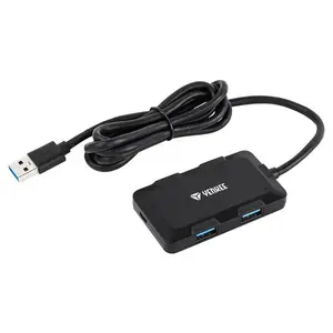 USB hub YENKEE YHB 4341BK